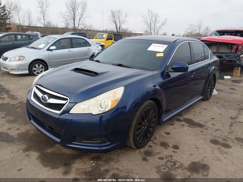 2010 Subaru LEGACY VIN 4S3BMFK6XA1215222 IAAI salvage auction — LEFT REAR, Salvage (Ohio), sold $400 on 2026-07-12 (photo 2)