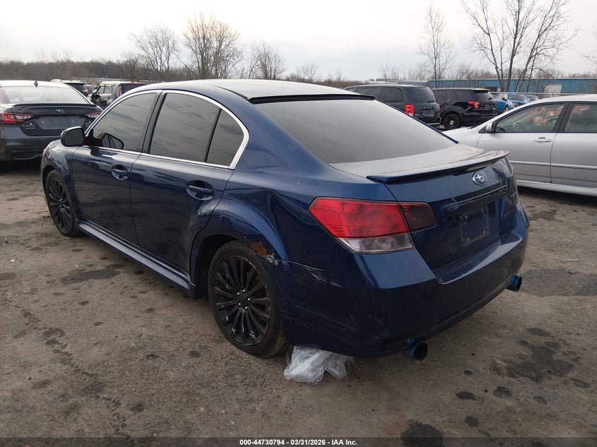 2010 Subaru LEGACY VIN 4S3BMFK6XA1215222 IAAI salvage auction — LEFT REAR, Salvage (Ohio), sold $400 on 2026-07-12 (photo 3)