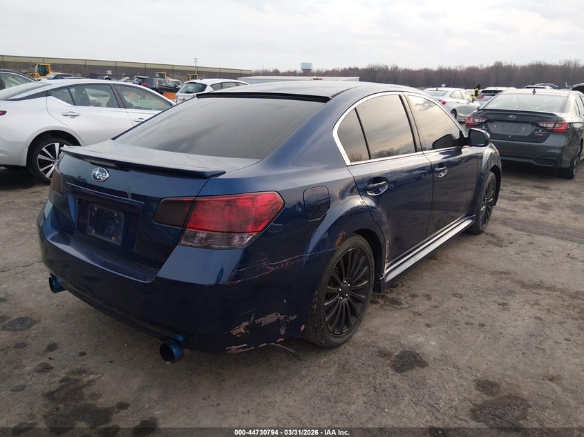 2010 Subaru LEGACY VIN 4S3BMFK6XA1215222 IAAI salvage auction — LEFT REAR, Salvage (Ohio), sold $400 on 2026-07-12 (photo 4)