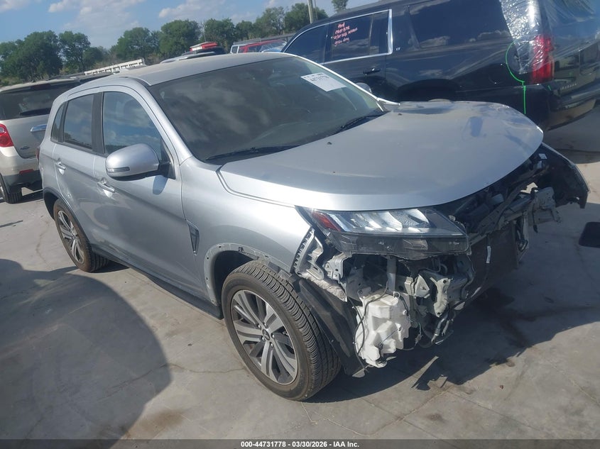 2021 Mitsubishi Outlander VIN JA4ARUAU8MU023120 IAAI salvage auction — FRONT END, Original (Texas), sold $4,100 on 2026-07-14 (photo 1)