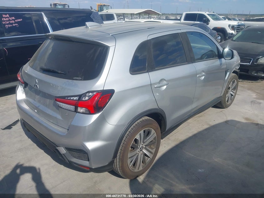 2021 Mitsubishi Outlander VIN JA4ARUAU8MU023120 IAAI salvage auction — FRONT END, Original (Texas), sold $4,100 on 2026-07-14 (photo 4)