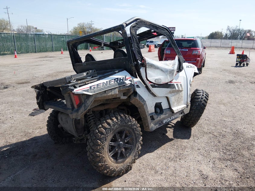 2023 Polaris VIN 3NSGAE997PM395097 IAAI salvage auction — LEFT REAR, Wait Title, sold $1,000 on 2026-09-01 (photo 4)