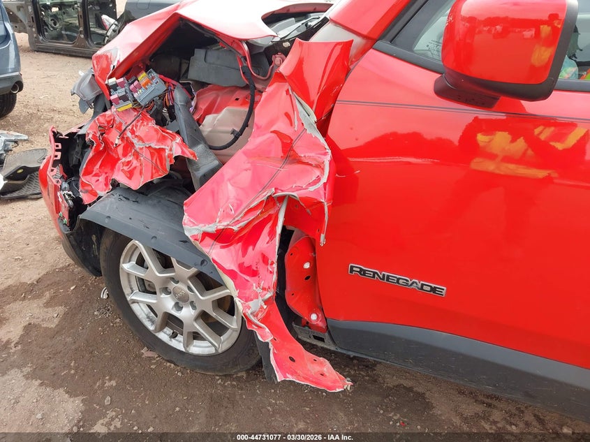 2021 Jeep Renegade VIN ZACNJCBB3MPN09158 IAAI salvage auction — FRONT END, Wait Title, sold $1,250 on 2026-08-19 (photo 6)