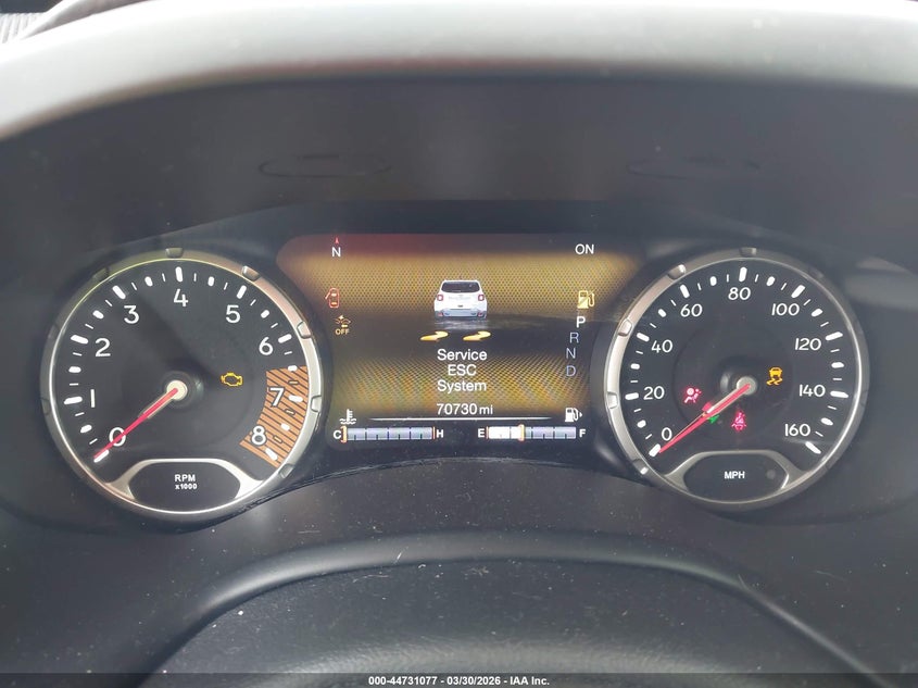 2021 Jeep Renegade VIN ZACNJCBB3MPN09158 IAAI salvage auction — FRONT END, Wait Title, sold $1,250 on 2026-08-19 (photo 7)