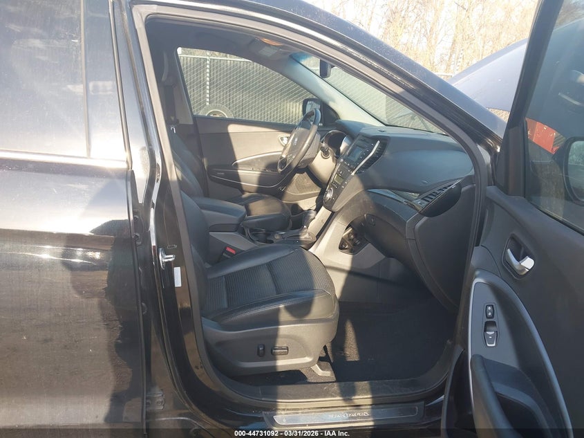 2013 Hyundai Santa fe VIN 5XYZU3LA8DG100946 IAAI salvage auction — HAIL, Salvage (Kansas), sold $1,250 on 2026-07-08 (photo 5)