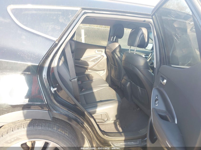 2013 Hyundai Santa fe VIN 5XYZU3LA8DG100946 IAAI salvage auction — HAIL, Salvage (Kansas), sold $1,250 on 2026-07-08 (photo 8)