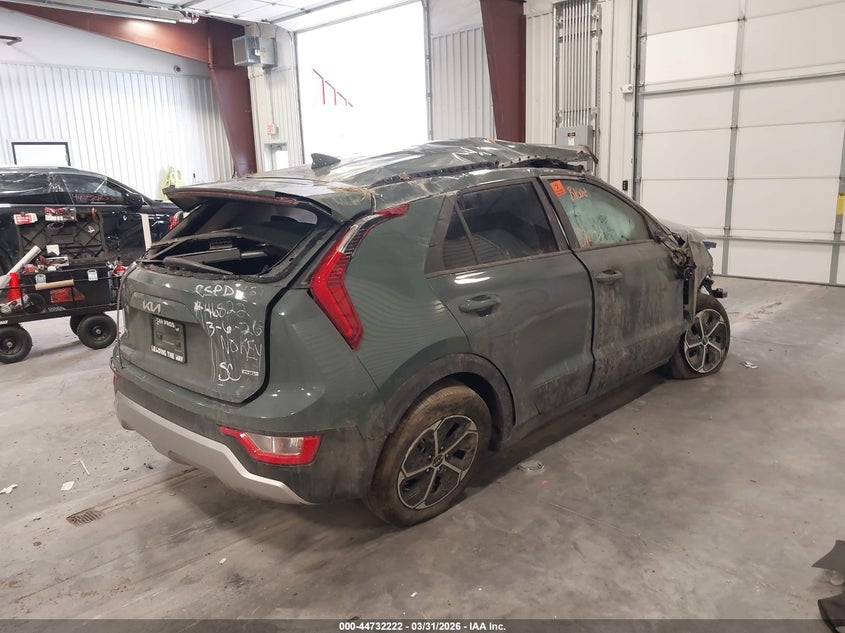 2025 Kia Niro VIN KNDCS3LF7S5297752 IAAI salvage auction — ROLLOVER, Salvage (Colorado), sold $250 on 2026-07-22 (photo 4)