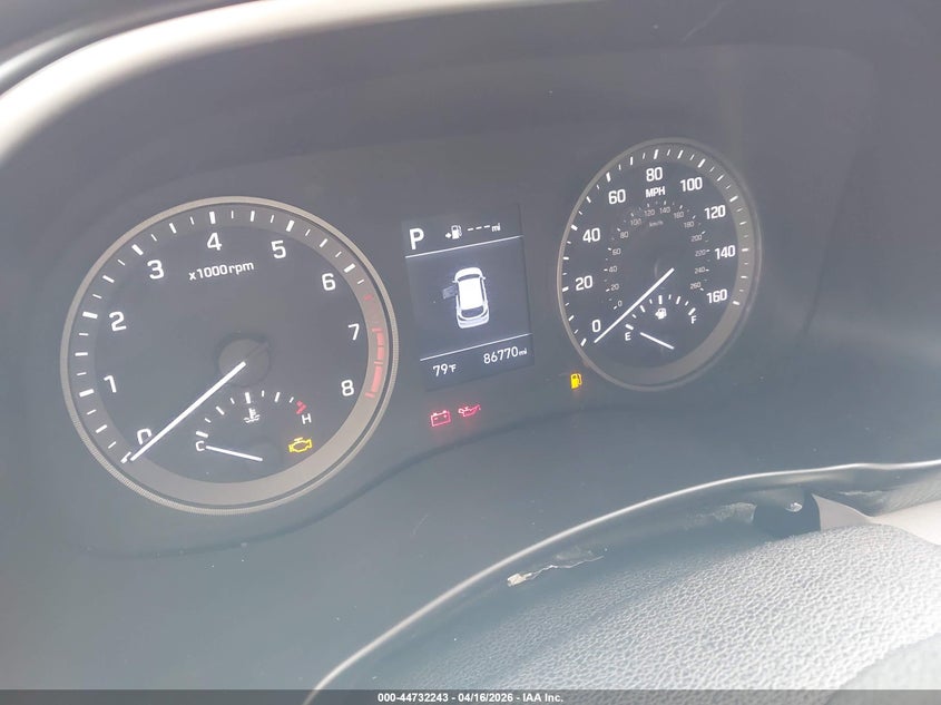 2019 Hyundai Tucson VIN KM8J23A43KU888879 IAAI salvage auction — THEFT, Clear - Dealer Only (California), sold $3,050 on 2026-07-23 (photo 7)
