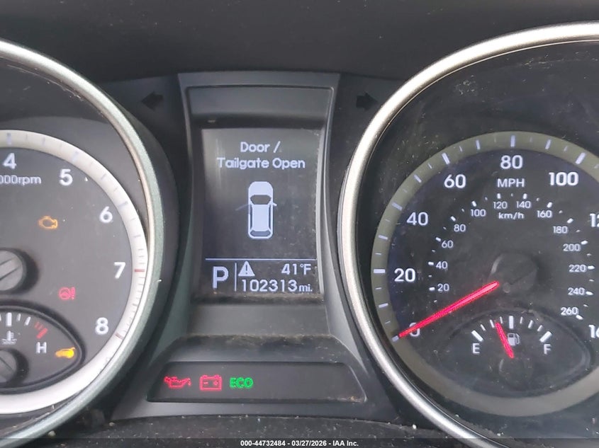 2014 Hyundai Santa fe VIN KM8SMDHF6EU045906 IAAI salvage auction — NORMAL WEAR, Salvage (Texas), sold $1,050 on 2026-07-09 (photo 7)