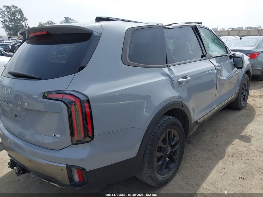 2023 Kia Telluride VIN 5XYP5DGC2PG403618 IAAI salvage auction — RIGHT SIDE, Salvage (California), sold $10,600 on 2026-07-22 (photo 4)