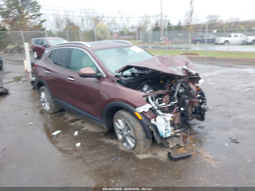 2022 Buick Encore gx VIN KL4MMGSL2NB008628 IAAI salvage auction — FRONT END, Wait Title, sold $1,350 on 2026-07-07 (photo 1)
