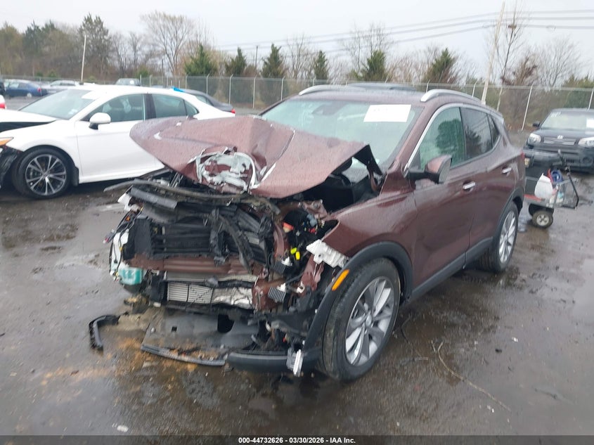 2022 Buick Encore gx VIN KL4MMGSL2NB008628 IAAI salvage auction — FRONT END, Wait Title, sold $1,350 on 2026-07-07 (photo 2)