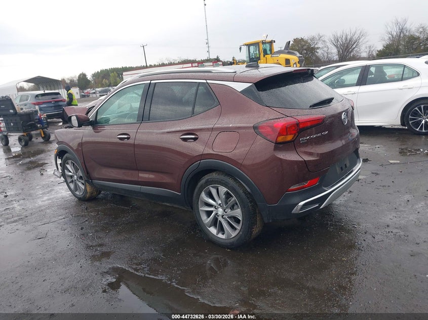 2022 Buick Encore gx VIN KL4MMGSL2NB008628 IAAI salvage auction — FRONT END, Wait Title, sold $1,350 on 2026-07-07 (photo 3)