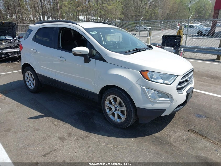2018 Ford Ecosport VIN MAJ3P1TE7JC202541 IAAI salvage auction — UNDERCARRIAGE, Salvage (North Carolina), sold $1,700 on 2026-07-09 (photo 1)