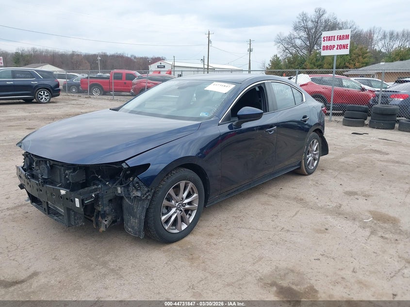 2019 Mazda 3 VIN JM1BPABL0K1106365 IAAI salvage auction — FRONT & REAR, Wait Title, sold $1,100 on 2026-07-21 (photo 2)