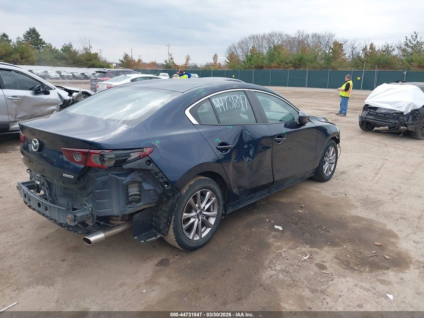 2019 Mazda 3 VIN JM1BPABL0K1106365 IAAI salvage auction — FRONT & REAR, Wait Title, sold $1,100 on 2026-07-21 (photo 4)