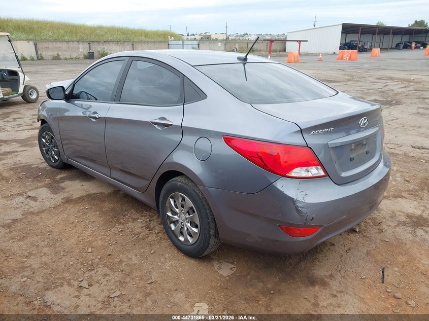 2016 Hyundai Accent VIN KMHCT4AE2GU151619 IAAI salvage auction — FRONT END, Wait Title, sold $550 on 2026-07-29 (photo 3)
