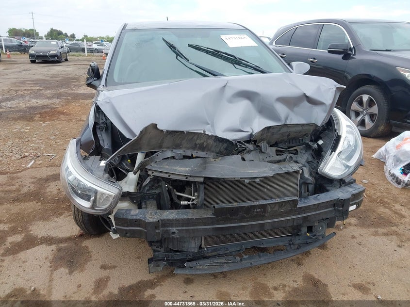 2016 Hyundai Accent VIN KMHCT4AE2GU151619 IAAI salvage auction — FRONT END, Wait Title, sold $550 on 2026-07-29 (photo 6)