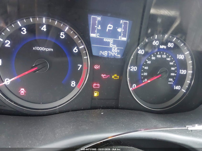 2016 Hyundai Accent VIN KMHCT4AE2GU151619 IAAI salvage auction — FRONT END, Wait Title, sold $550 on 2026-07-29 (photo 7)
