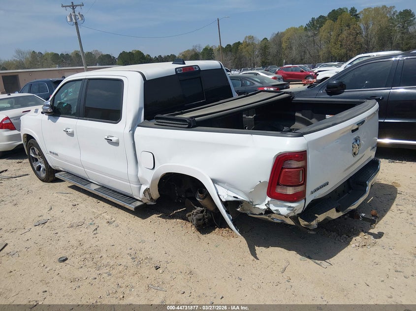2022 Ram 1500 VIN 1C6SRFJT6NN240083 IAAI salvage auction — LEFT REAR, Unregisterable Title (Parts Only Title) (North Carolina), sold $9,300 on 2026-08-14 (photo 3)