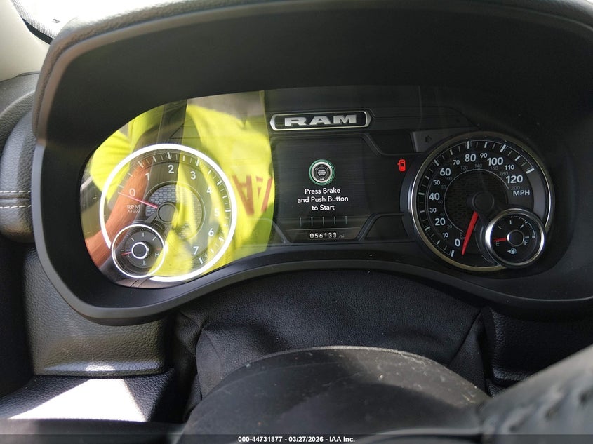 2022 Ram 1500 VIN 1C6SRFJT6NN240083 IAAI salvage auction — LEFT REAR, Unregisterable Title (Parts Only Title) (North Carolina), sold $9,300 on 2026-08-14 (photo 7)
