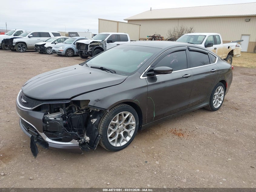 2016 Chrysler 200 VIN 1C3CCCEG8GN135742 IAAI salvage auction — LEFT FRONT, Salvage (Montana), sold $1,350 on 2026-08-01 (photo 2)
