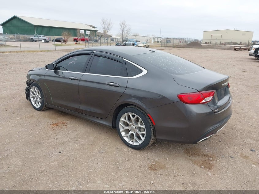 2016 Chrysler 200 VIN 1C3CCCEG8GN135742 IAAI salvage auction — LEFT FRONT, Salvage (Montana), sold $1,350 on 2026-08-01 (photo 3)