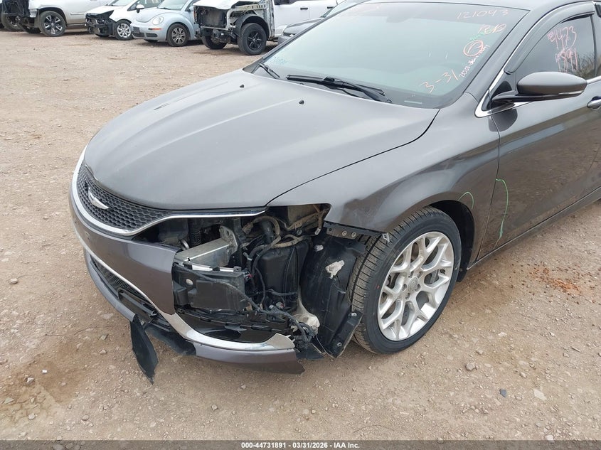 2016 Chrysler 200 VIN 1C3CCCEG8GN135742 IAAI salvage auction — LEFT FRONT, Salvage (Montana), sold $1,350 on 2026-08-01 (photo 6)