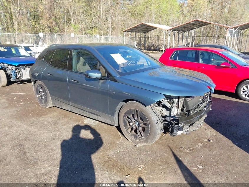 2023 BMW Ix VIN WB523CF09PCM08221 IAAI salvage auction — REAR END, Salvage - Greater Than 75% (Maryland), sold $20,100 on 2026-07-16 (photo 1)