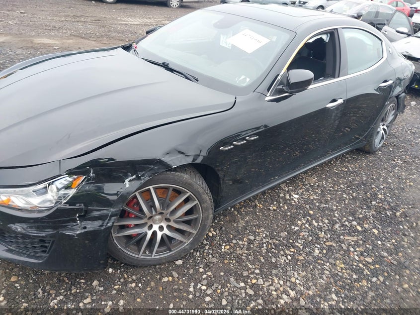 2019 Maserati Ghibli VIN ZAM57YTA6K1319495 IAAI salvage auction — FRONT & REAR, Wait Title, sold $4,725 on 2026-07-14 (photo 6)