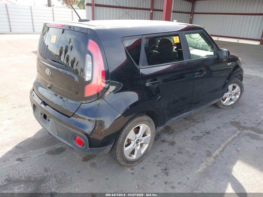 2019 Kia Soul VIN KNDJN2A23K7023798 IAAI salvage auction — BIOHAZARD/CHEMICAL, Salvage (Texas), sold $1,500 on 2026-07-28 (photo 4)