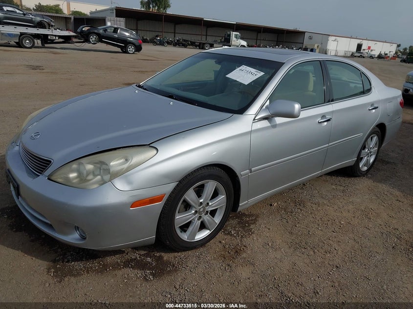 2005 Lexus ES VIN JTHBA30G355080715 IAAI salvage auction — REAR END, Salvage (Texas), sold $500 on 2026-07-20 (photo 2)