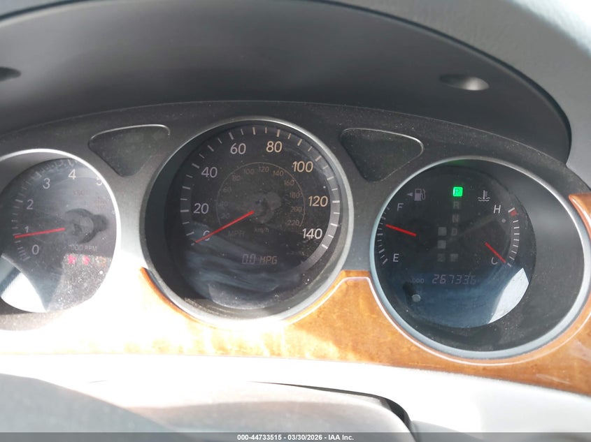 2005 Lexus ES VIN JTHBA30G355080715 IAAI salvage auction — REAR END, Salvage (Texas), sold $500 on 2026-07-20 (photo 7)