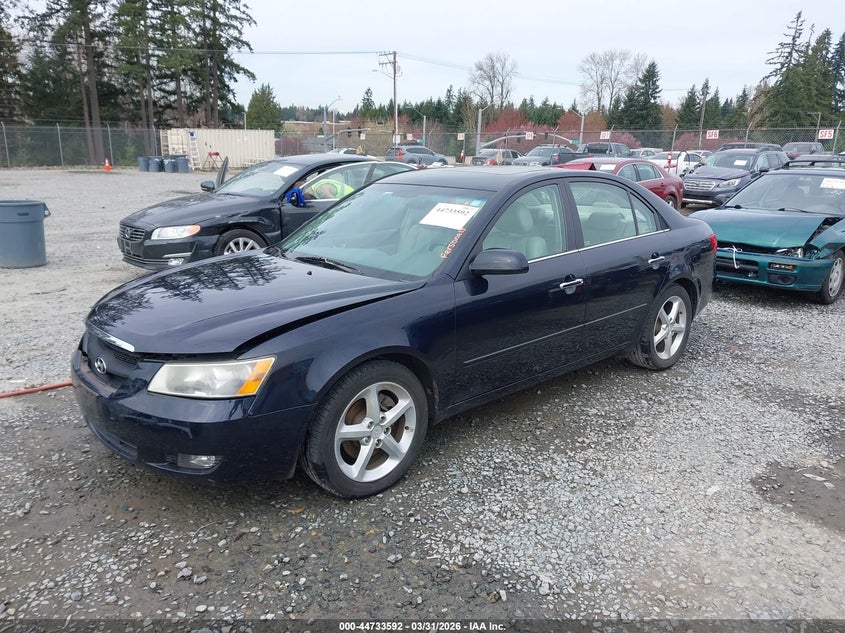 2006 Hyundai Sonata VIN 5NPEU46F86H129435 IAAI salvage auction — REAR END, Bill Of Sale (Washington), sold $350 on 2026-07-29 (photo 2)