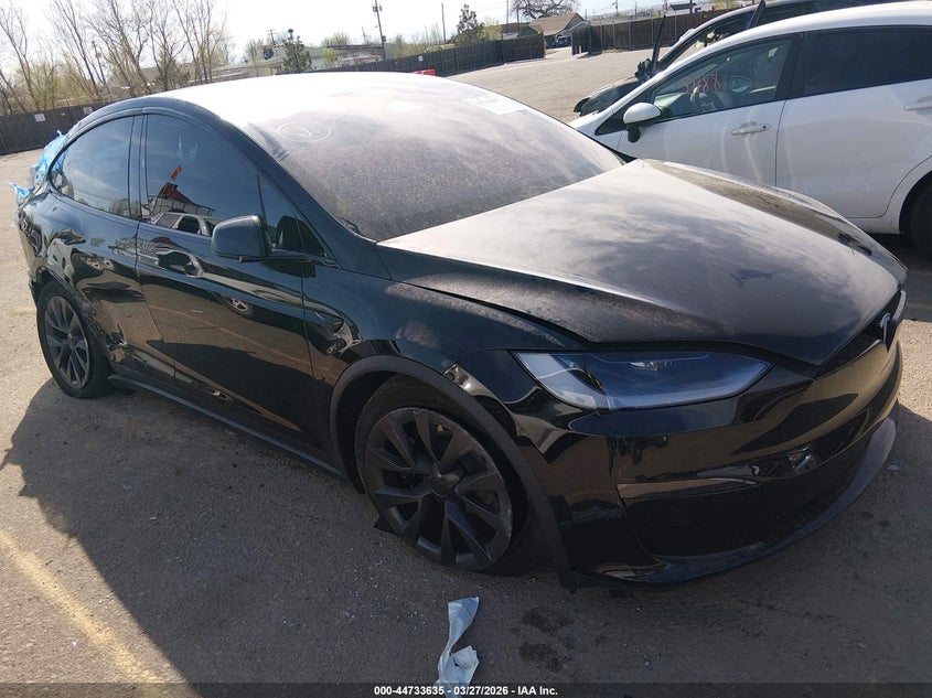 2024 Tesla Model x VIN 7SAXCAE50RF452435 IAAI salvage auction — SUSPENSION, Salvage (Colorado), sold $19,750 on 2026-07-09 (photo 1)