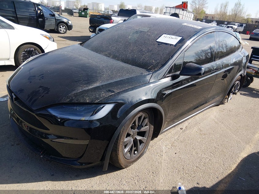 2024 Tesla Model x VIN 7SAXCAE50RF452435 IAAI salvage auction — SUSPENSION, Salvage (Colorado), sold $19,750 on 2026-07-09 (photo 2)