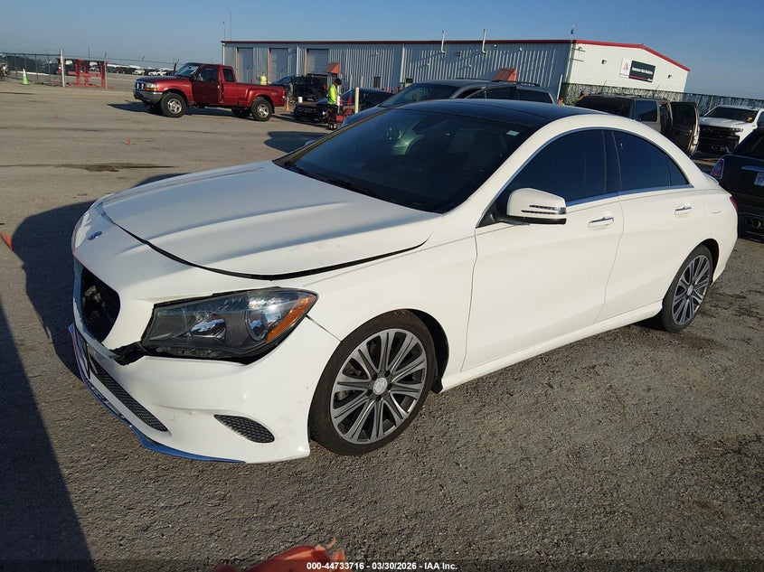 2018 Mercedes-benz Cla-klasse VIN WDDSJ4GB9JN559478 IAAI salvage auction — FRONT END, Clear (Kansas), sold $3,800 on 2026-07-17 (photo 2)
