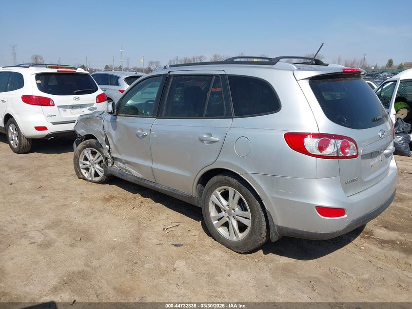 2011 Hyundai Santa fe VIN 5XYZHDAG0BG016781 IAAI salvage auction — LEFT FRONT, Salvage (Illinois), sold $1,000 on 2026-07-08 (photo 3)