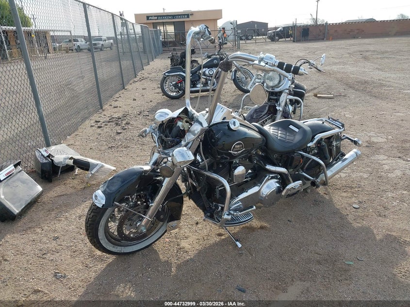 2008 Harley-davidson Flhrc VIN 1HD1FR4108Y648573 IAAI salvage auction — FRONT & REAR, Original (Texas), sold $2,400 on 2026-07-29 (photo 2)