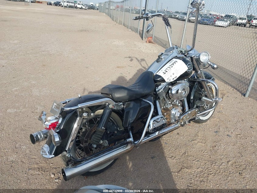 2008 Harley-davidson Flhrc VIN 1HD1FR4108Y648573 IAAI salvage auction — FRONT & REAR, Original (Texas), sold $2,400 on 2026-07-29 (photo 4)