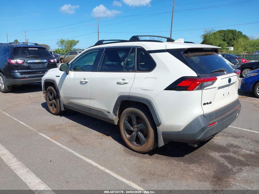2021 Toyota Rav4 hybrid VIN JTMB6RFV8MD025323 IAAI salvage auction — WATER/FLOOD, Salvage (Hawaii), sold $2,700 on 2026-07-21 (photo 3)