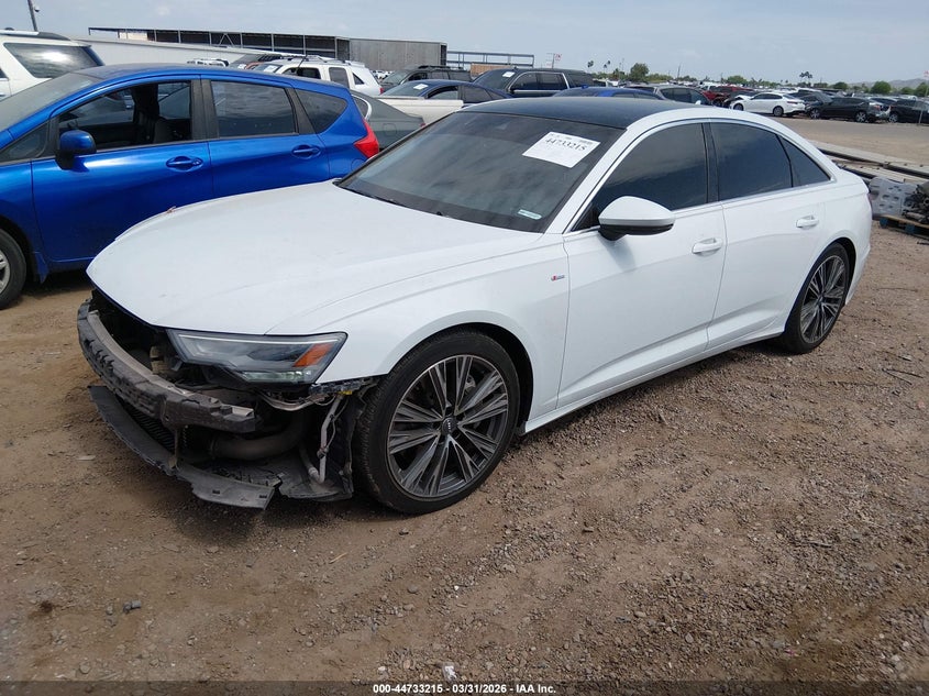2020 Audi A6 VIN WAUK2AF29LN051678 IAAI salvage auction — FRONT END, Wait Title, sold $5,425 on 2026-07-21 (photo 2)