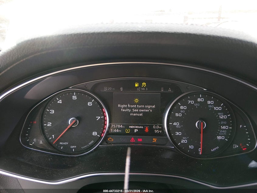 2020 Audi A6 VIN WAUK2AF29LN051678 IAAI salvage auction — FRONT END, Wait Title, sold $5,425 on 2026-07-21 (photo 7)