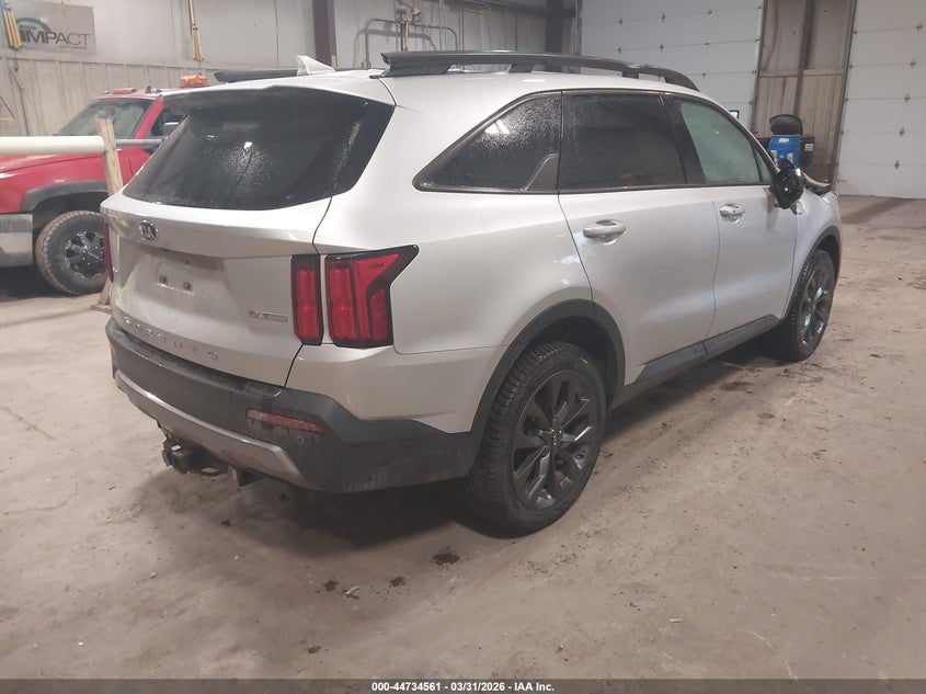 2021 Kia Sorento VIN 5XYRKDLF2MG041898 IAAI salvage auction — FRONT END, Salvage (Vermont), sold $6,400 on 2026-07-09 (photo 4)