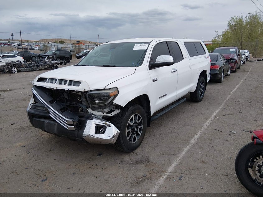 2019 Toyota Tundra VIN 5TFBY5F12KX787476 IAAI salvage auction — FRONT END, Salvage (New Mexico), sold $15,100 on 2026-07-27 (photo 2)