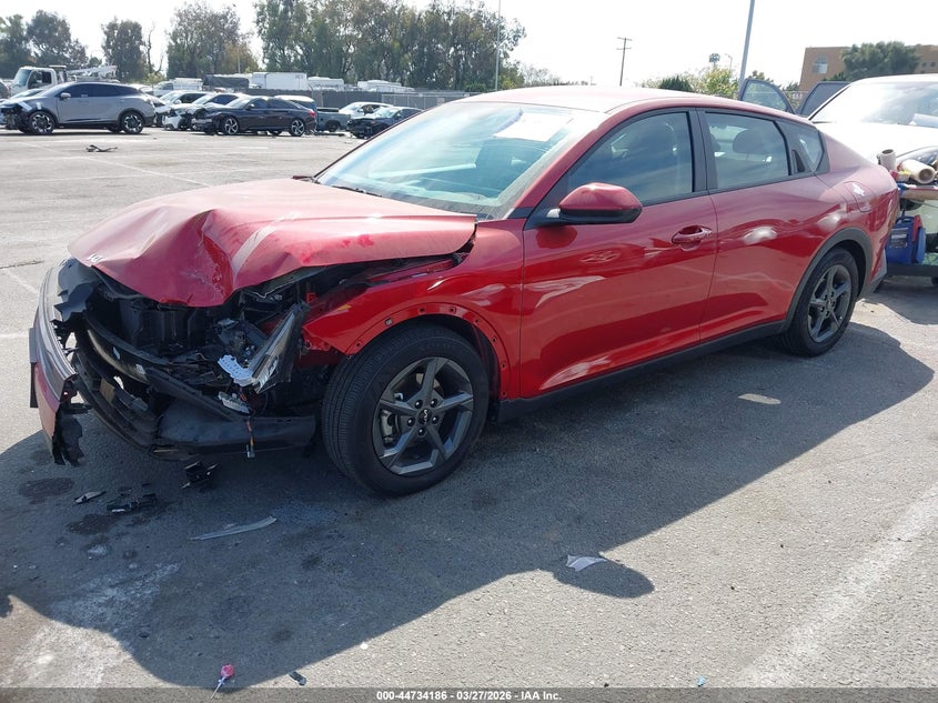 2025 Kia K4 VIN 3KPFT4DE3SE249871 IAAI salvage auction — FRONT END, Wait Title, sold $6,300 on 2026-07-09 (photo 2)