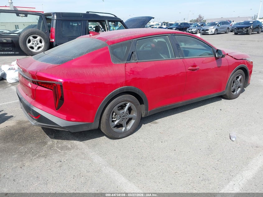 2025 Kia K4 VIN 3KPFT4DE3SE249871 IAAI salvage auction — FRONT END, Wait Title, sold $6,300 on 2026-07-09 (photo 4)