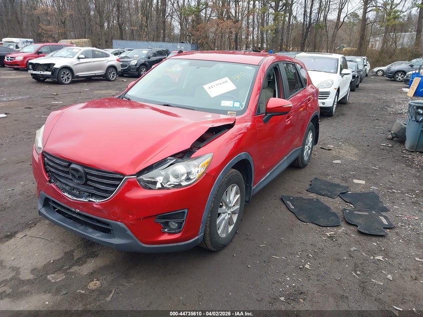 2016 Mazda Cx-5 VIN JM3KE2CY6G0619260 IAAI salvage auction — FRONT END, Wait Title, sold $2,950 on 2026-07-07 (photo 2)