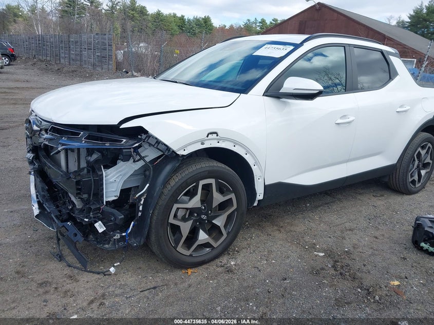 2024 Hyundai Santa cruz VIN 5NTJEDDF0RH104114 IAAI salvage auction — FRONT END, Salvage (Massachusetts), sold $7,900 on 2026-07-10 (photo 2)