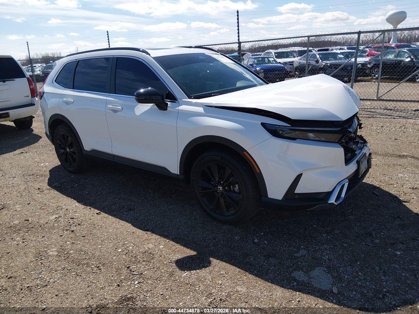2025 Honda Cr-v VIN 7FARS6H92SE077890 IAAI salvage auction — FRONT END, Clear (Illinois), sold $14,900 on 2026-08-22 (photo 1)